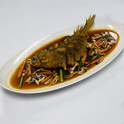 醋溜香酥大黃魚