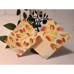 水果鸚鵡明信片-芒果