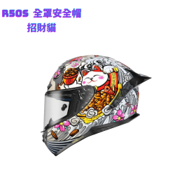 R5OS  全罩安全帽  招財貓
