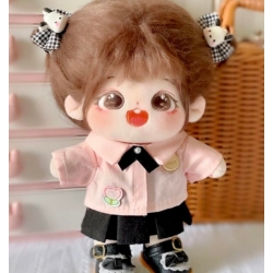 【女】夏泰式校服20釐米棉花娃娃