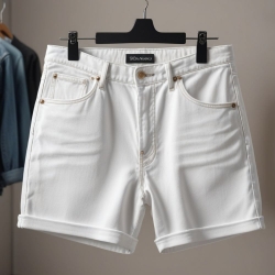 簡約丹寧短褲