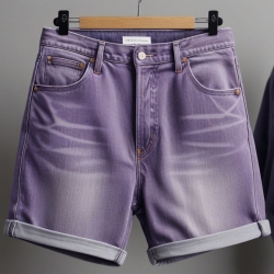 霧紫牛仔褲