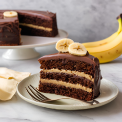 香蕉巧克力蛋糕