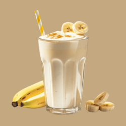 香蕉奶昔飲