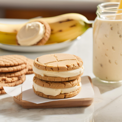 香蕉雪糕三明治