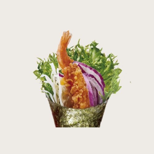 黃金炸蝦手卷