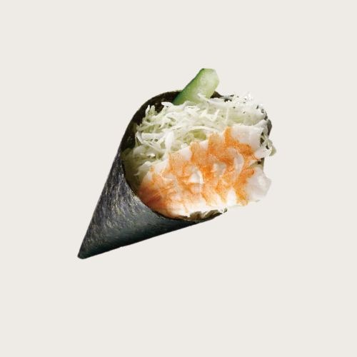 鮮蝦生菜手卷