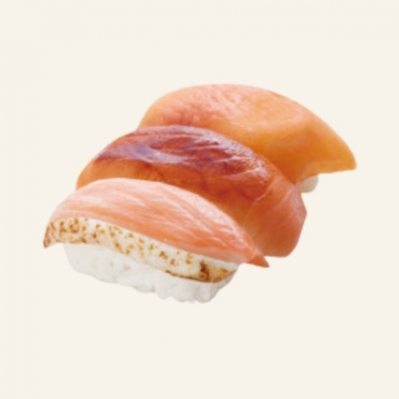 鮭魚三味
