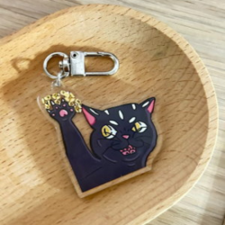 阿梨貓咪壓克力吊飾