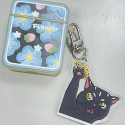 耳機貓咪壓克力吊飾