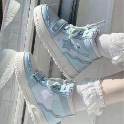 水色系統-星星鞋