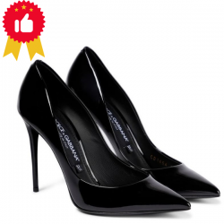 真皮經典百搭尖頭高跟鞋