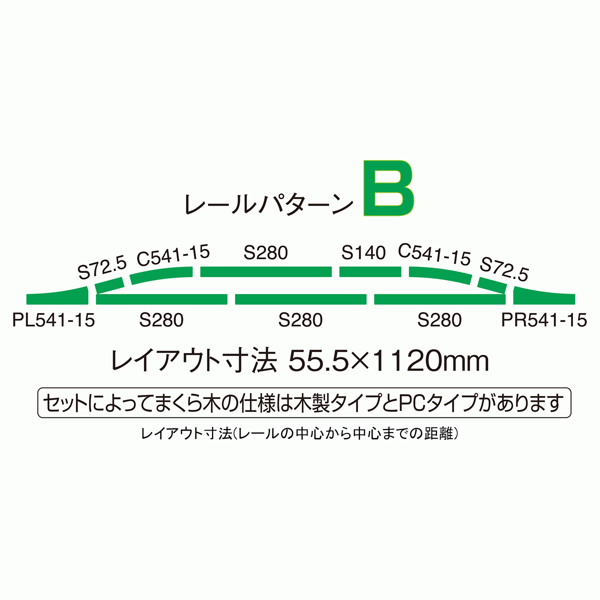 TOMIX 91026 レールセット待避線セット(レールパターンB)