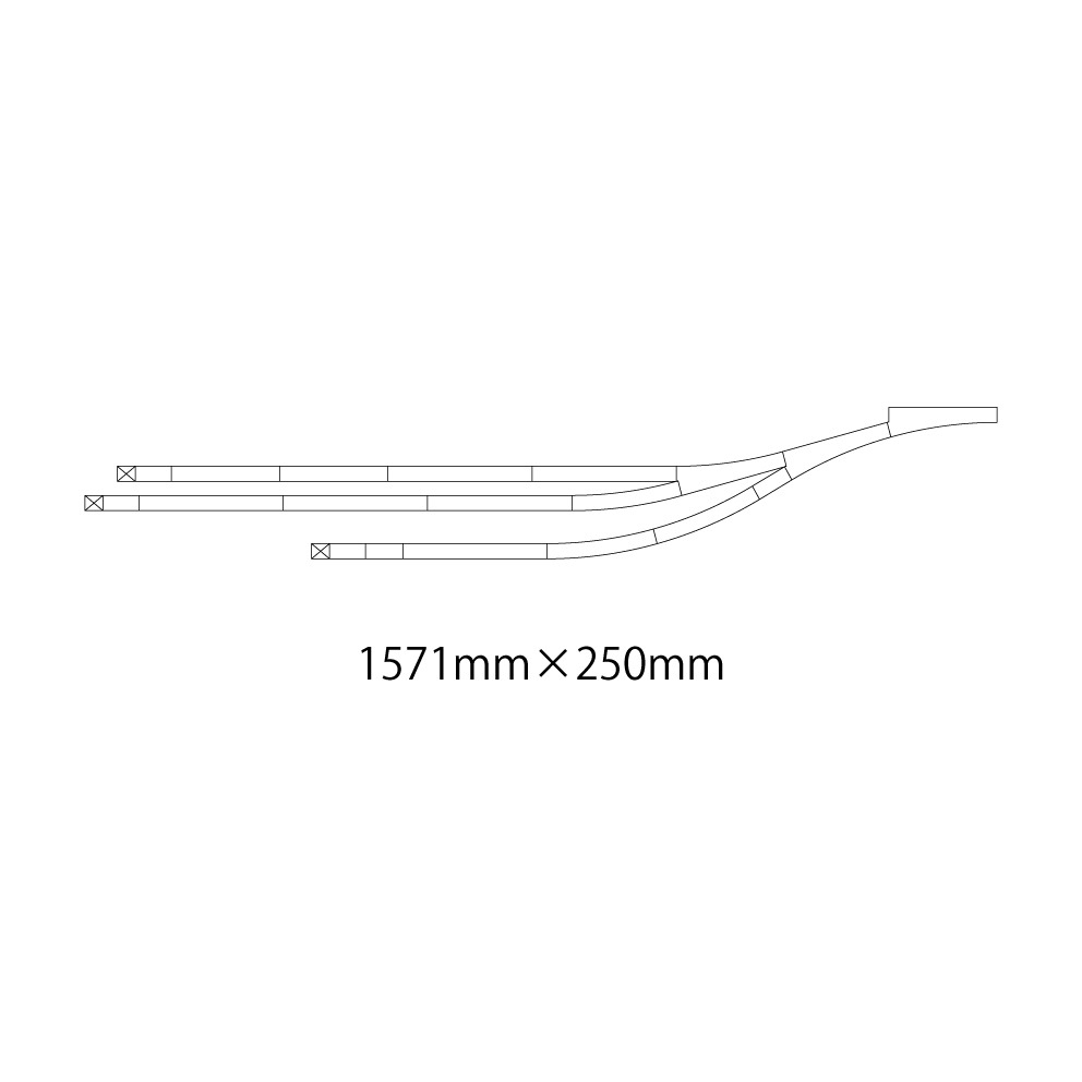 KATO 20-863 V4対向式ホーム用行違い線電動ポイントセット