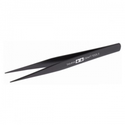 田宮 TAMIYA 74004 黑色高級直夾鑷子