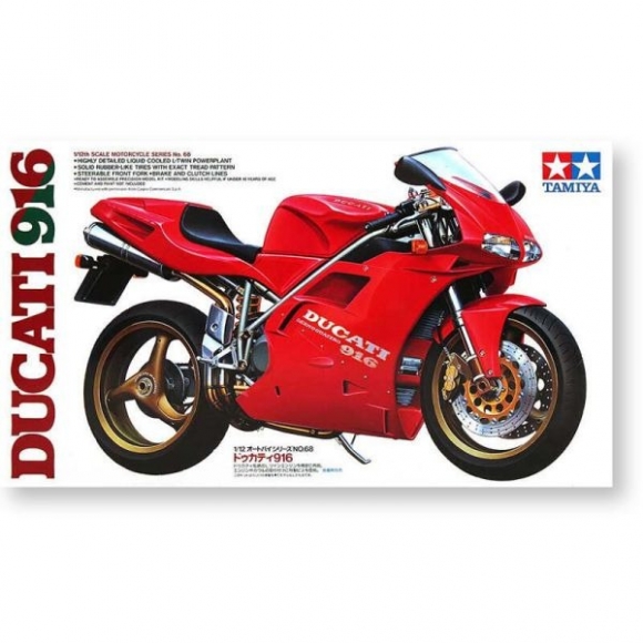 田宮 TAMIYA 1/12 機車模型 #14068 杜卡迪 Ducati 916