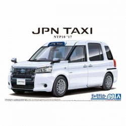 青島社 AOSHIMA 1/24 汽車模型 模型車 No.09 057124 豐田 NTP10 JPN 計程車'17 超白II 組裝模型