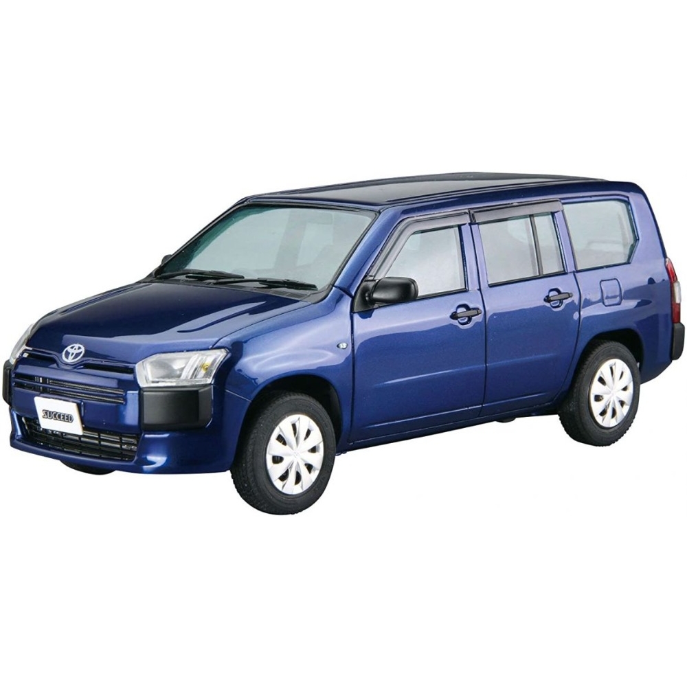 青島社 AOSHIMA 1/24 汽車模型 Toyota Succeed NCP160 V 組裝模型