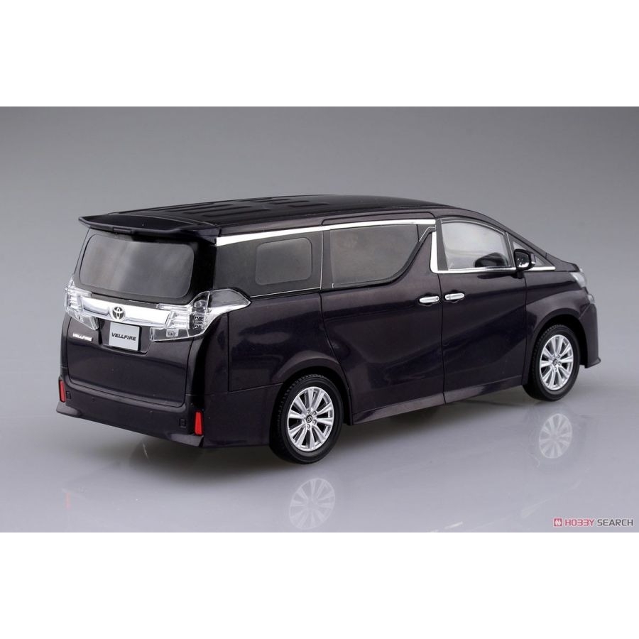 青島社 AOSHIMA 1/32 汽車模型 05632 豐田 Vellfire THE SNAPKIT 黑紫色 汽車模型