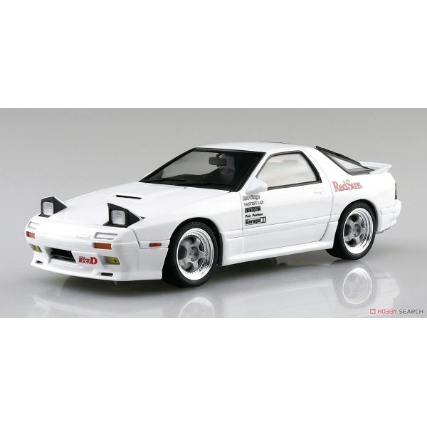 青島社 AOSHIMA 頭文字D No.2 高橋涼介 FC3S RX-7 第五卷 秋名山對決式樣 組裝模型