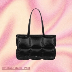 菱格方塊單肩包