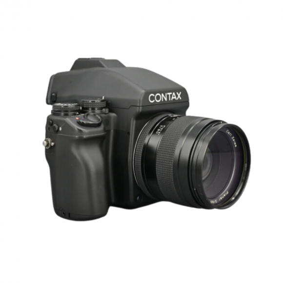 Contax 645 + Carl Zeiss T* Planar 80mm F2 Lens [Box Set]