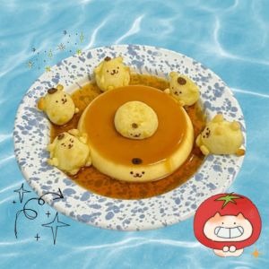 焦糖布丁狗布丁