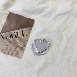 氣質銀色愛心氣囊支架