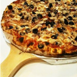 黑橄欖披薩