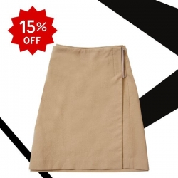 五分短裙(卡其色)