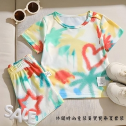 休閒時尚童裝男寶寶春夏套裝-童裝
