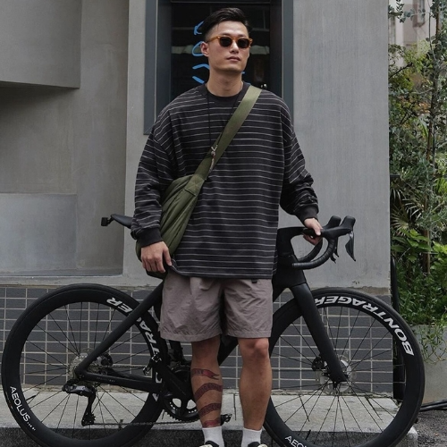 1980 24AW Knitted Fabric Striped Tee 刺繡條紋 ULT10