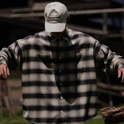 1980 23AW Imported Fabric Plaid Shirt 日本進口面料UBLT004