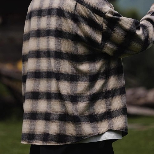 1980 23AW Imported Fabric Plaid Shirt 日本進口面料UBLT004
