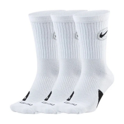 NIKE 襪子 中筒襪 運動襪 籃球 Everyday Crew 3雙組 白