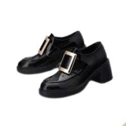 小香風 少淑女 金屬扣樂福鞋