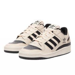 Adidas Forum Low CL 男鞋 休閒鞋 復古 米 黑 愛迪達 