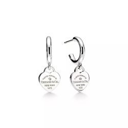 925愛心純銀耳環