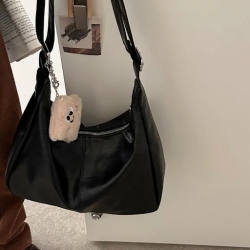 復古皮革斜跨包