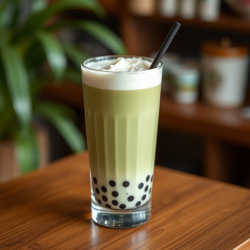 尊爵抹茶珍珠鮮奶茶