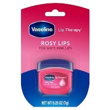 凡士林玫瑰瓶裝護唇膏