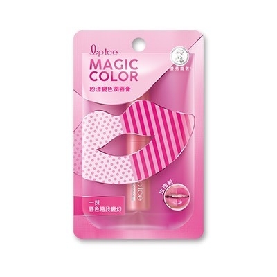 Magic Color粉漾變色潤唇膏-玫瑰粉