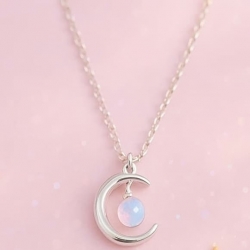 【項鍊】月之渙藍/Lunar serenity blue