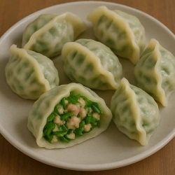 韭菜豬肉水餃