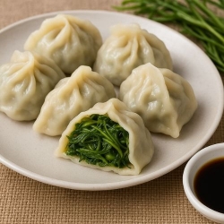 龍鬚菜水餃