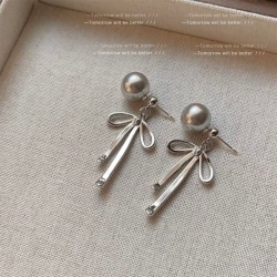 灰月銀結 Lunar Knot Drop