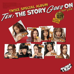 TWICE (隨機版)特別專輯「TEN: The Story Goes On(Cast Ver.)」 (韓國進口版)