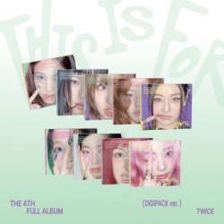 Twice (隨機版)第四張正規專輯「THIS IS FOR(DIGIPACK ver.)」(韓國進口版)