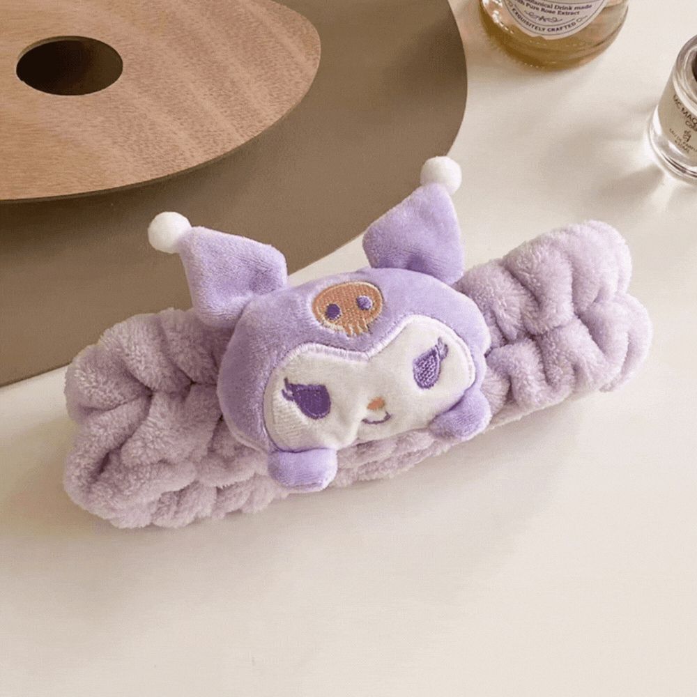 三麗鷗（Sanrio）系列角色造型洗臉髮帶