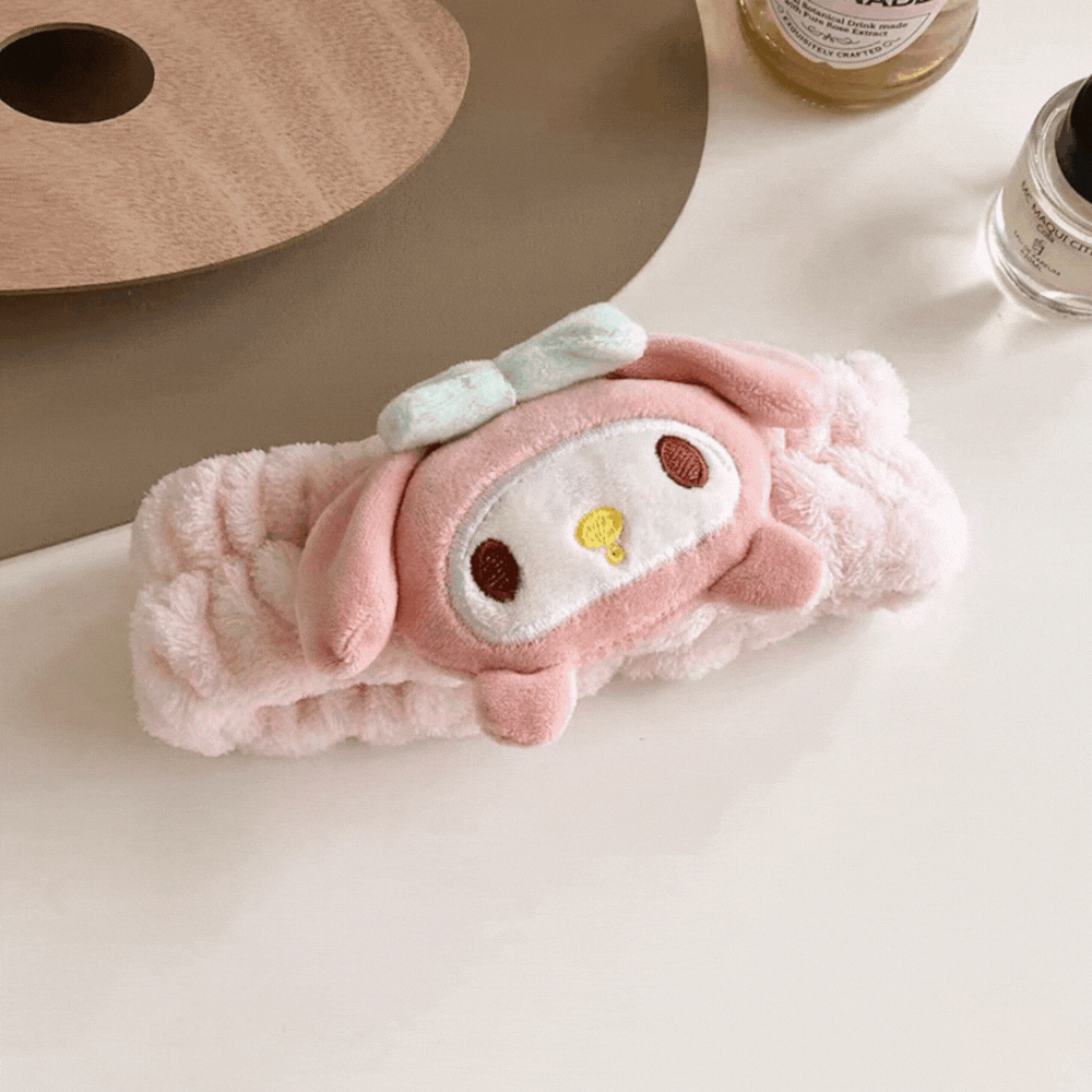 三麗鷗（Sanrio）系列角色造型洗臉髮帶